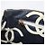 CHANEL Chain Tote Bag Canvas White Gold CC - vista 24