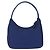PRADA Bolso Pouch de Mano Nylon Azul Plata - vista 2