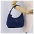 PRADA Bolso Pouch de Mano Nylon Azul Plata - vista 24
