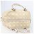 Christian Dior Panarea Hand Bag Canvas Ivory Silver - Ansicht 6