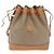 Céline CELINE Macadam Canvas Shoulder Bag PVC Beige Gold - vista 2