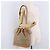 Céline CELINE Macadam Canvas Shoulder Bag PVC Beige Gold - vista 21