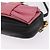PRADA Ribbon Schultertasche Leder Schwarz Pink - Ansicht 13