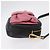 PRADA Ribbon Schultertasche Leder Schwarz Pink - Ansicht 4
