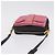 PRADA Ribbon Schultertasche Leder Schwarz Pink - Ansicht 6