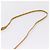 Miu Miu Madras Shoulder Bag Leather Yellow Gold - vue 14