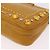 Miu Miu Madras Shoulder Bag Leather Yellow Gold - vue 17