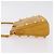 Miu Miu Madras Shoulder Bag Leather Yellow Gold - vue 5