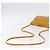 Miu Miu Madras Shoulder Bag Leather Yellow Gold - vue 8