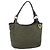 FENDI Shoulder Bag Nylon Green Gold Tone 8BH156