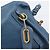 Chloé Chloe Paraty Hand Bag Leather 2way Blue Gold - vista 19