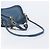 Chloé Chloe Paraty Hand Bag Leather 2way Blue Gold - vista 9