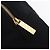 CHANEL Choco Bar Hand Bag Cotton Black Gold CC - vista 19