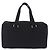 CHANEL Choco Bar Hand Bag Cotton Black Gold CC - vista 2