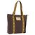 LOUIS VUITTON Antigua Cabas MM Tote Bag Canvas Brown M40086 LV