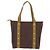 LOUIS VUITTON Antigua Cabas MM Tote Bag Canvas Brown M40086 LV - Ansicht 3