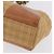 PRADA Chain Shoulder Bag Raffia Beige Gold Tone - vista 15