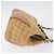 PRADA Chain Shoulder Bag Raffia Beige Gold Tone - vista 3