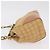 PRADA Chain Shoulder Bag Raffia Beige Gold Tone - vista 4
