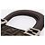 FENDI Zucca Canvas Hand Bag Black Brown - vista 8