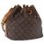 LOUIS VUITTON Monogram Petit Noe Shoulder Bag M42226 LV