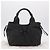 Salvatore Ferragamo Gancini Hand Bag Leather Black Silver - vista 12