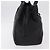 Salvatore Ferragamo Gancini Hand Bag Leather Black Silver - vista 4