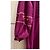Antik Batik Vestido largo de algodón violeta con bordados étnicos - vista 3