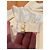 Vanessa Seward Cremefarbene Seidenbluse mit Rollkragen - Ansicht 3