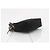 Borsa a tracolla Chanel in camoscio nero con catena dorata - vista 3