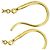 Autre Marque Orecchini a goccia Tiffany & Co. in oro giallo 18K - vista 5
