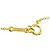 Autre Marque Collana Cuore Tiffany & Co. in Oro Giallo 18K - vista 5