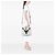 Tote Sac cabas Prada en shearling blanc avec logo - vue 6