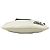 Prada Borsa Crossbody Zip Top in Re-Nylon Bianco - vista 3