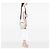 Prada Borsa Crossbody Zip Top in Re-Nylon Bianco - vista 6