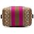 Borsa Boston Gucci Joy Small in tela GG beige con Web - vista 3
