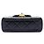 Borsa Chanel Kelly Shopper Nano in pelle di vitello invecchiata nera - vista 3