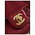 Chanel Red Small Quilted Lambskin CC Unchained Flap - vista 5