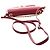 Chanel Red Small Quilted Lambskin CC Unchained Flap - vista 6