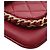 Chanel Red Small Quilted Lambskin CC Unchained Flap - vista 8
