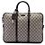 Borsa da lavoro Gucci Beige GG Supreme