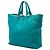 Borsa Tote Aperta Convertibile Prada Blue Vitello Daino - vista 2