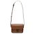 Céline Celine Borsa a Tracolla Triomphe Teen in Pelle di Vitello Lucida Marrone