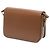 Céline Celine Borsa a Tracolla Triomphe Teen in Pelle di Vitello Lucida Marrone - vista 2