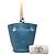 Hermès Blue Clemence Mangeoire Bucket PM - Ansicht 7