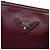 Prada Borsa Satchel Galleria Double Zip Small in Saffiano Lux Rossa - vista 5