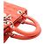 Dior Orange Medium Lambskin Cannage Lady Dior - vista 15