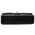 Chanel Black Medium Classic Lambskin Double Flap - vista 3