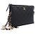Chanel Black CC Quilted Lambskin Coco Charms Chain Wristlet Pouch - vista 12