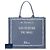 Dior Blue Large Embroidered Canvas Les Fleurs du Mal Book Tote - Ansicht 9